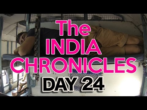 Sleeper Class Train in India - Kochi to Varkala
