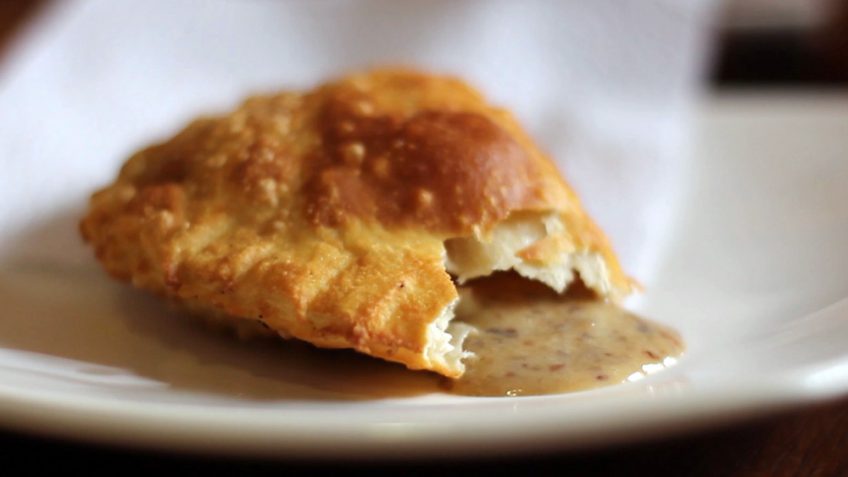 empanada de mejido - custard empanada